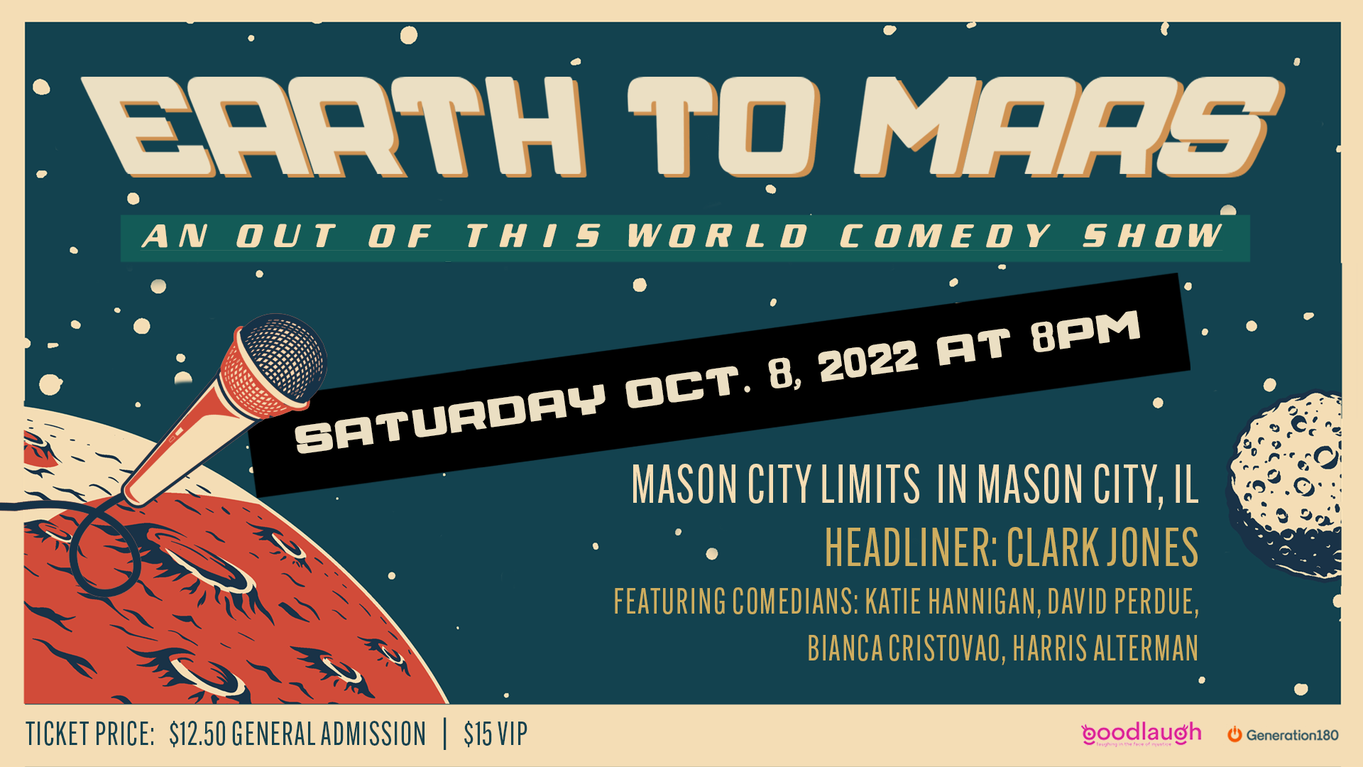Comedian Earth to Mars