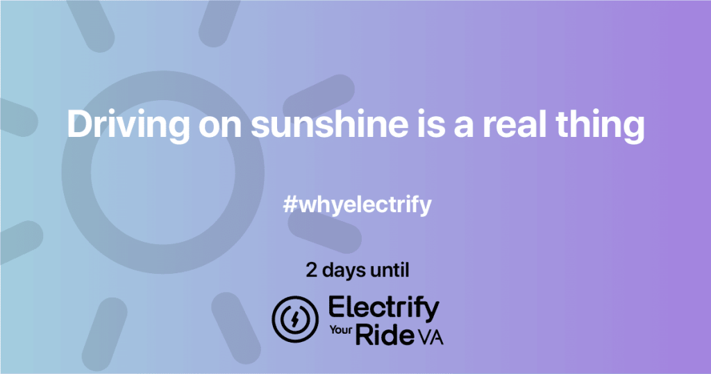 Electric cars: driving on sunshine is a real thing