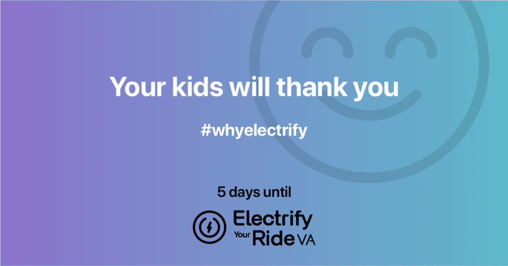 Electric cars: your kids will thank you