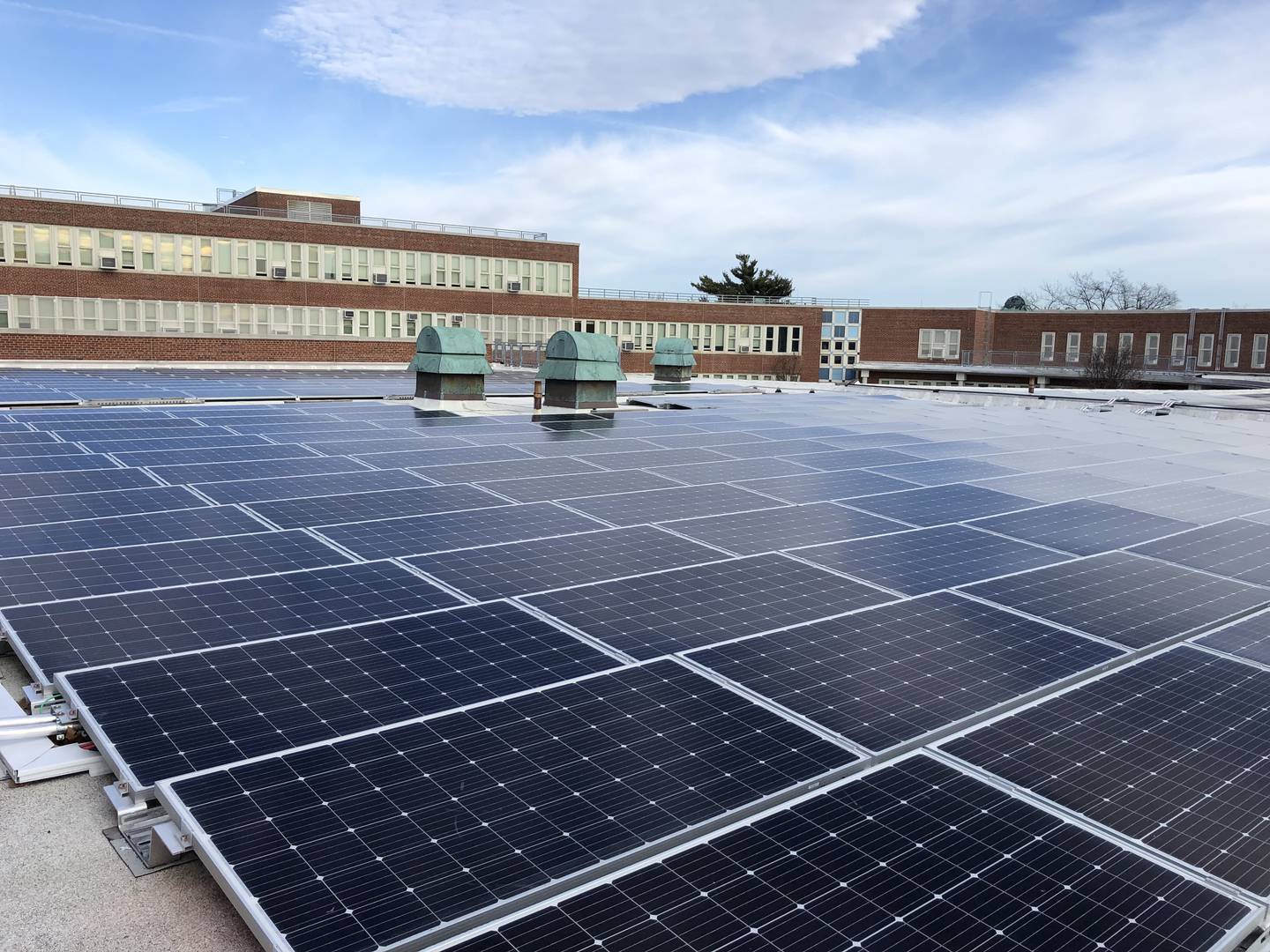 edison high school NYC with solar