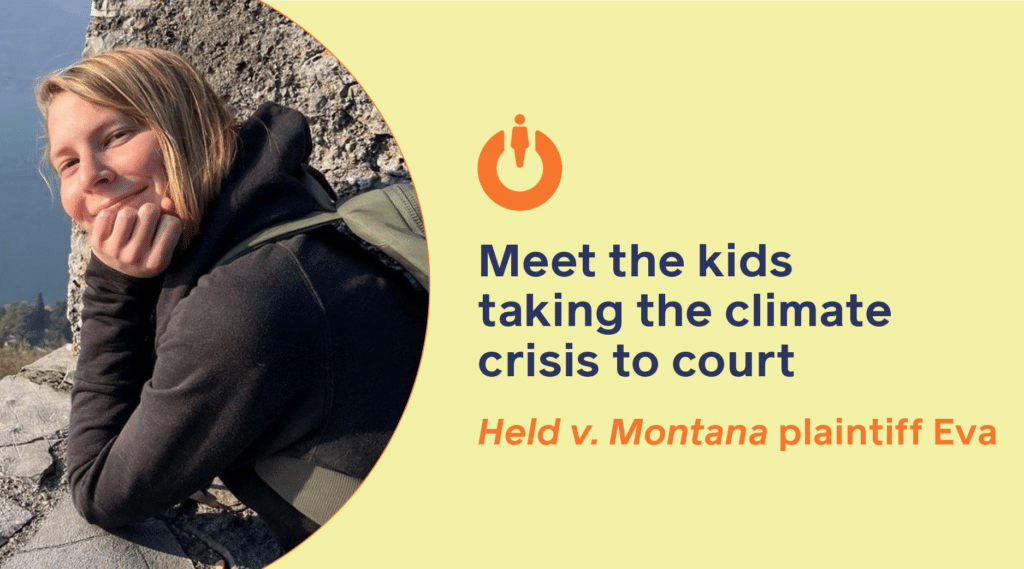 Held v. Montana Youth plaintiff Eva