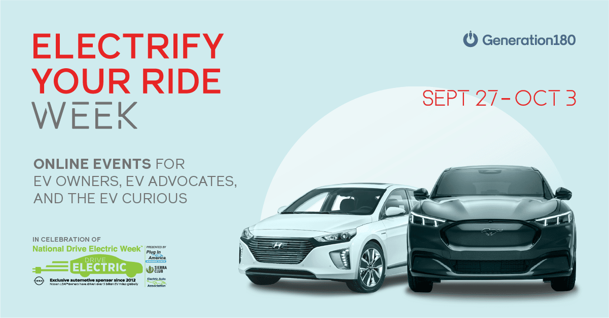 Event image for Electrify Your Ride week with electric vehicles