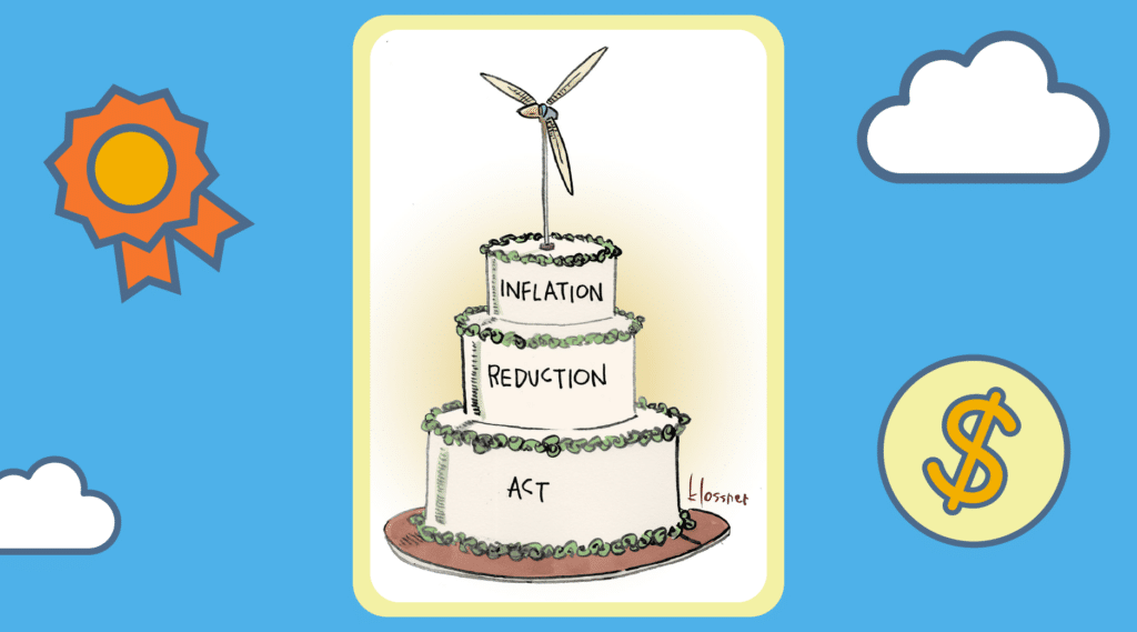 Inflation Reduction Act Birthday Cake